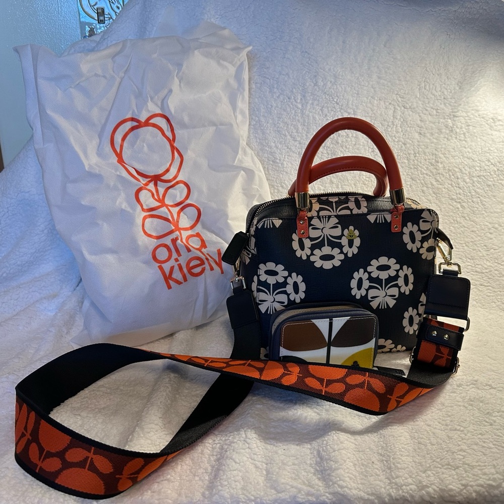 EUC Orla Kiley Block Medium Handbag & Remember Me Wallet